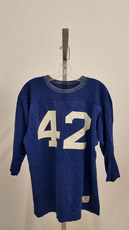 Champion Other - Vintage 50s 60s Royal Blue #42 Multi-Sport Jersey - Medium